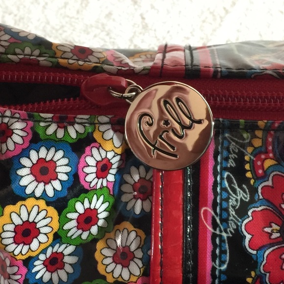 Vera Bradley Vinyl Frill Purse - Picture 4 of 8